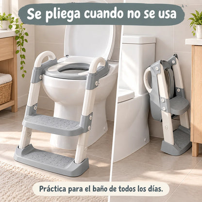 Asiento Adaptador Escalera Inodoro Niños